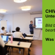 Studierende im Klassenzimmer der Chiway. Bild ohne KI