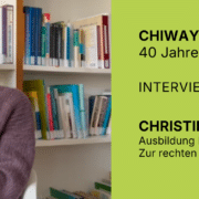 Christina Abuert im Interview mit Simon Becker
